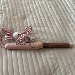 L'ange Pink Rotating Curling Iron